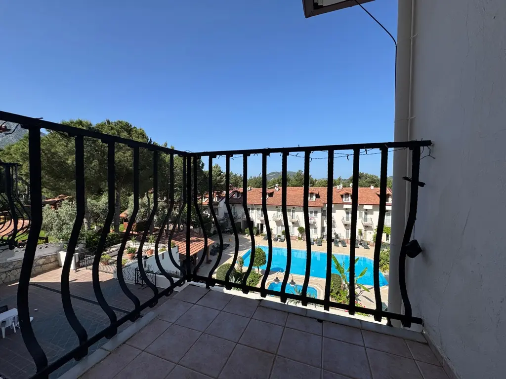 Attached balcony